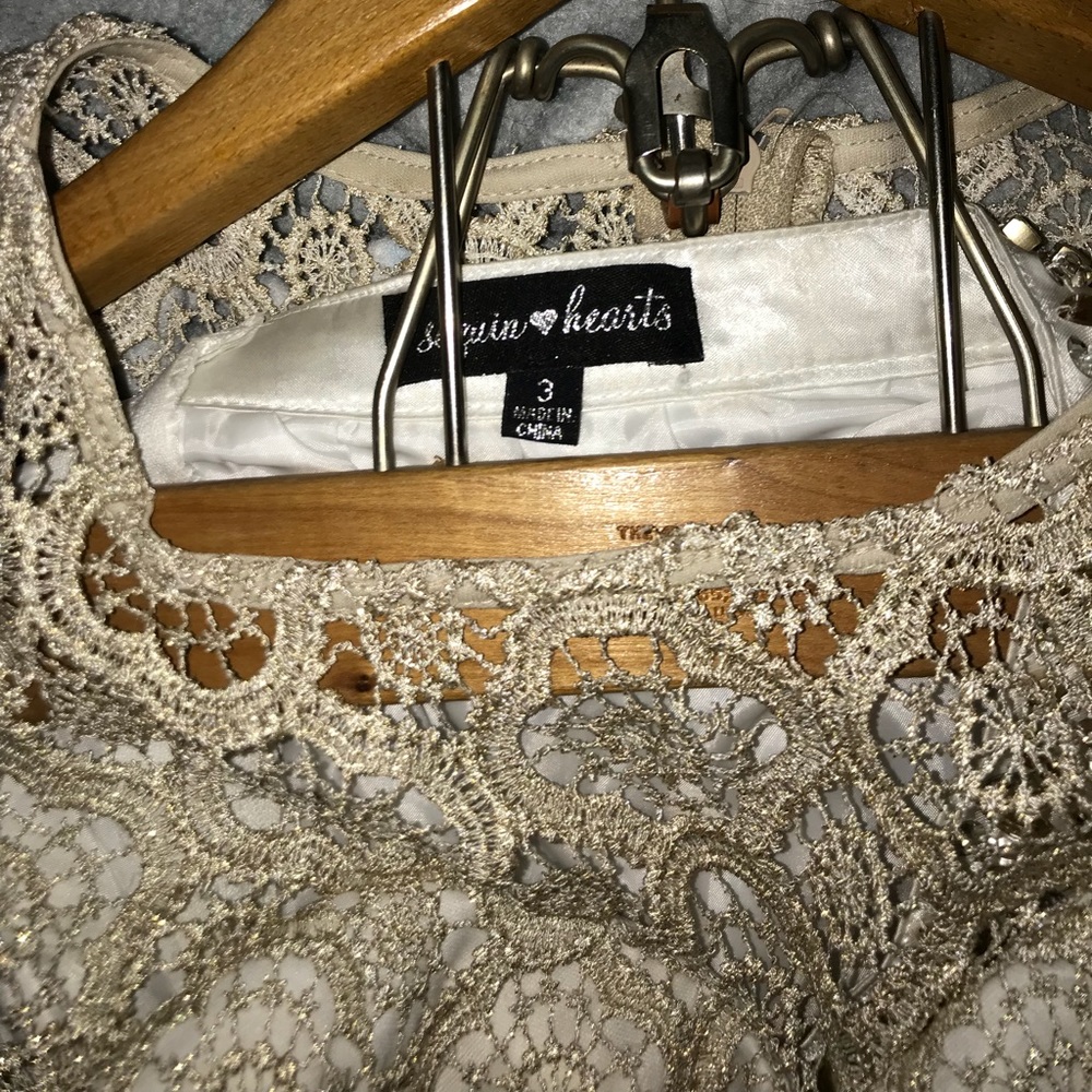 2 piece prom dress size three! - Picture 2 of 4